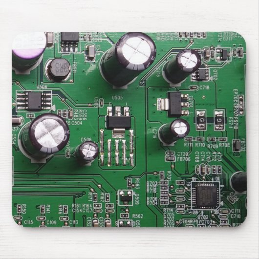 「すごいI'm Board」 PCBマウスマット マウスパッド (正面)
