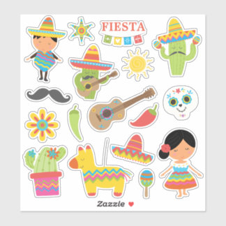 すごいMexican Fiestaをテーマにした シール