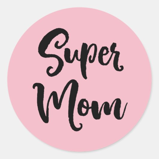 すごいMom Serif ラウンドシール (正面)