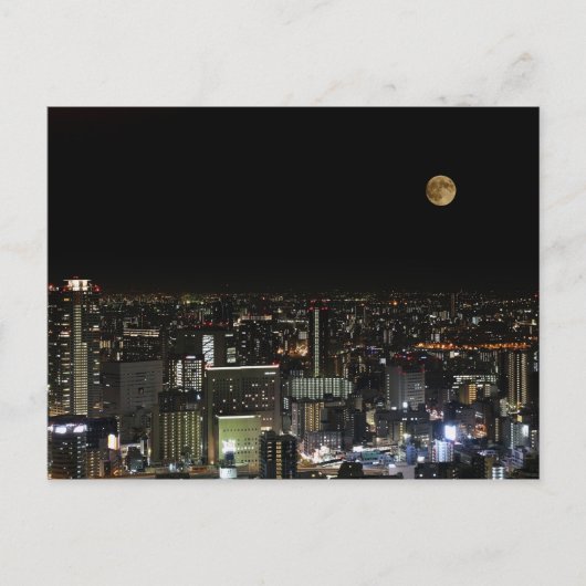 すごいMoon - Blood Moon, Osaka大阪 ポストカード (正面)