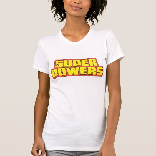 すごいPowers™ロゴ黄 Tシャツ (正面)