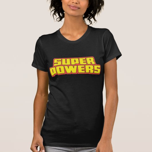 すごいPowers™ロゴ黄 Tシャツ (正面)