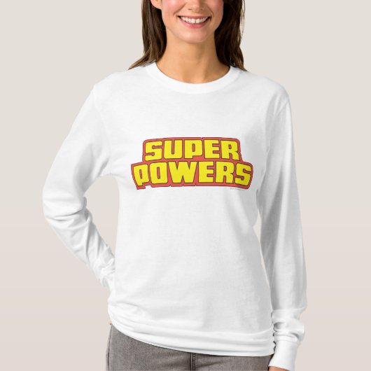 すごいPowers™ロゴ黄 Tシャツ (正面)