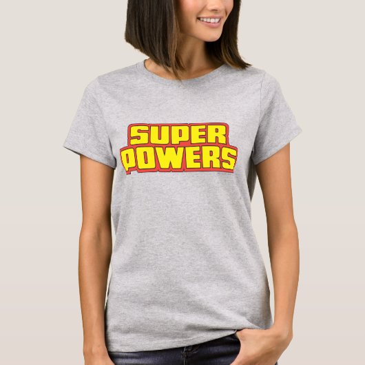 すごいPowers™ロゴ黄 Tシャツ (正面)