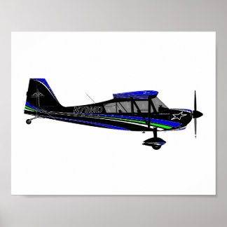 すごいSporty Blackスキーム付きデカ絵を描スロン ポスター