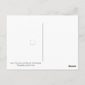 すごいWorm Moon Plymouth MAポストカード ポストカード (裏面)