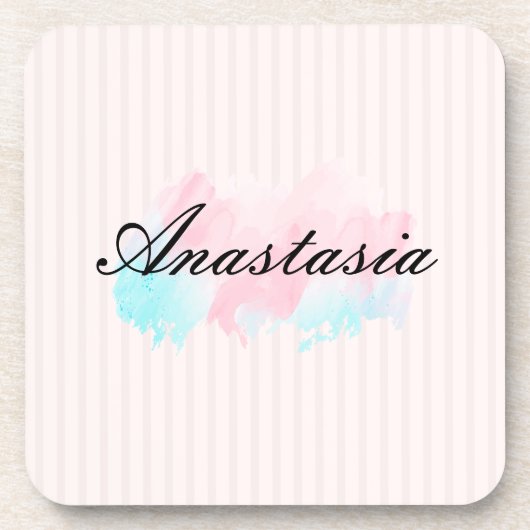 すごカッコいいい、ピンク色のスパークリー コースター (正面)