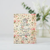 すご保いシックで運落ち着きて ポストカード (スタンド正面)