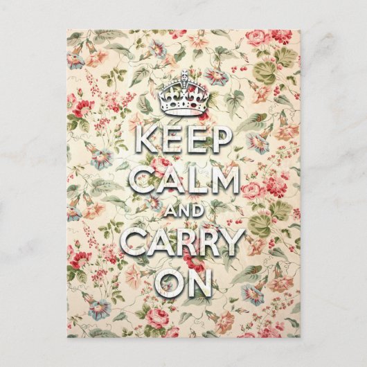 すご保いシックで運落ち着きて ポストカード (正面)