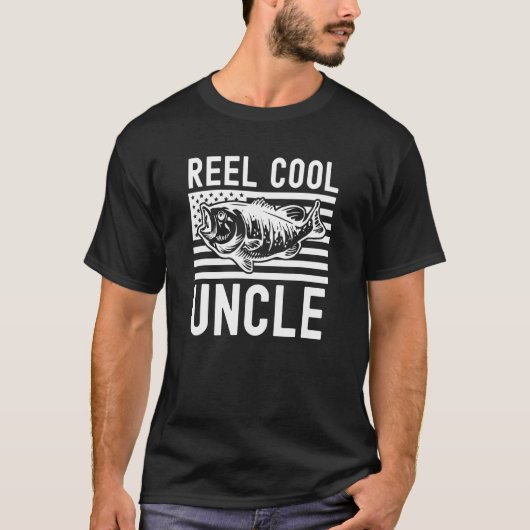 すご腕のおじさん漁師 Tシャツ (正面)
