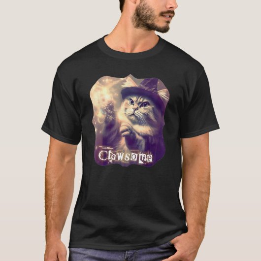 すご腕魔法使い子猫 Tシャツ (正面)