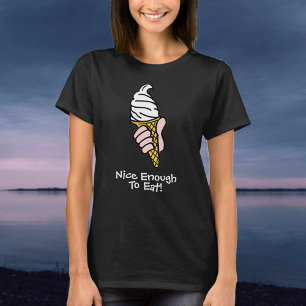 すご食べい!アイスクリームグラフィックTシャツ Tシャツ