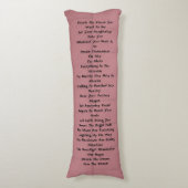 すさまじい夢を見る ボディピロー (正面縦)