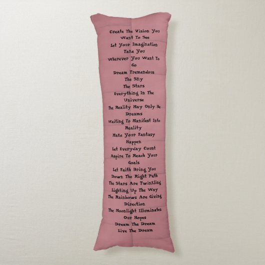 すさまじい夢を見る ボディピロー (正面縦)