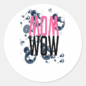 すさまじい驚くべき光 ラウンドシール (正面)