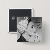 すさまじい、素晴らしく、40歳! 缶バッジ (正面&裏面)