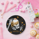 すしおもしろいハロウィーン誕生日パーティー ペーパープレート (パーティー)