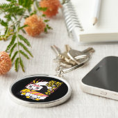 すしおもしろい空手ファイターズ漫画デザイン キーホルダー (側面)