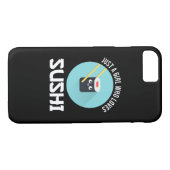 すしが好きな女の子だけ Case-Mate iPhoneケース (裏面(横))