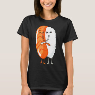すしとガリはスチと食日本の物寿司が大好き Tシャツ