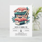 すしよくはしゃぐ編転が集誕生日 招待状 (スタンド正面)