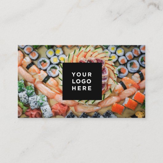 すしア日本のジアフュージョンカスタム 名刺 (正面)