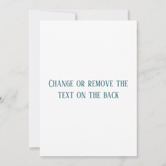 すしカスタムのメッセージ (裏面)