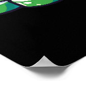 すしクリスマスツリーおもしろい – 休日グルメ食 ポスター (角)