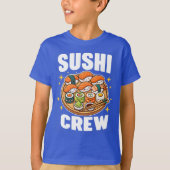 すしクルー かわいいすし Tシャツ (正面)