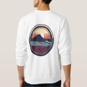 すしサーフアドベンチャー スウェットシャツ (裏面)