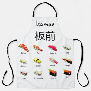 すしシェフエプロン エプロン
