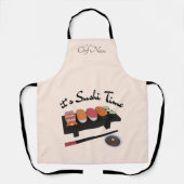すしタイムだ エプロン (正面)