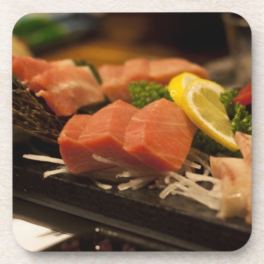 すしタイムツナマグロパーティー魚料理 コースター (正面)