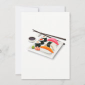 すしナイト招待状 招待状 (裏面)