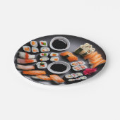 すしナイト紙パーティープレート ペーパープレート (アングル)