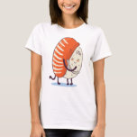 すしハグかわいいかわいい 日本の Tシャツ<br><div class="desc">お好きもしなの寿司このロマンチックなSushi Hugかわいいかわいいの食べ物はパーティーのための食べ物日本の、バレンタインデーまたはユーモアの感覚を持つ恋人の恋人のための買恋人のガールフレンドは好き。このカッコいいおかしなシャツはサケとライスを抱きしめている。このティーは日本人の食べ物好きにぴったりだ。</div>