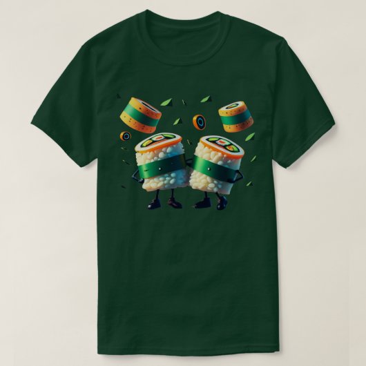 すしハグ1 Tシャツ (デザイン正面)