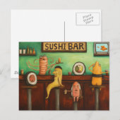 すしバー ポストカード (正面/裏面)
