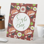 すしバー 台座サイン (インサイチュ)