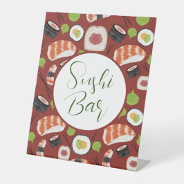 すしバー 台座サイン