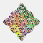 すしパターン（の模様が）ある取り出し箱 フェイバーボックス (折り畳みなし)