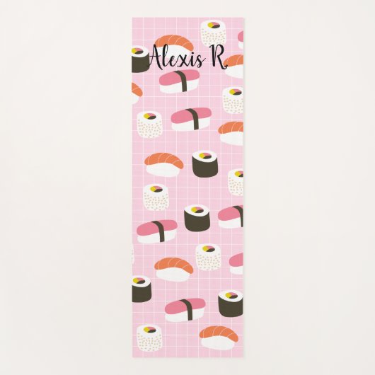 すしパーソナライズされたヨガマット ヨガマット (正面)