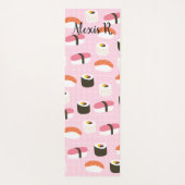 すしパーソナライズされたヨガマット ヨガマット (裏面)