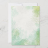 すしパーティの招待状 招待状 (裏面)