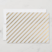 すしパーティーモダンホワイト誕生日 招待状 (裏面)