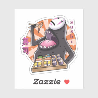 すしビニールダイカットシール！ シール