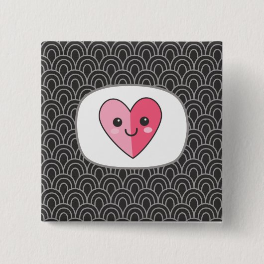 すしピン 缶バッジ (正面)