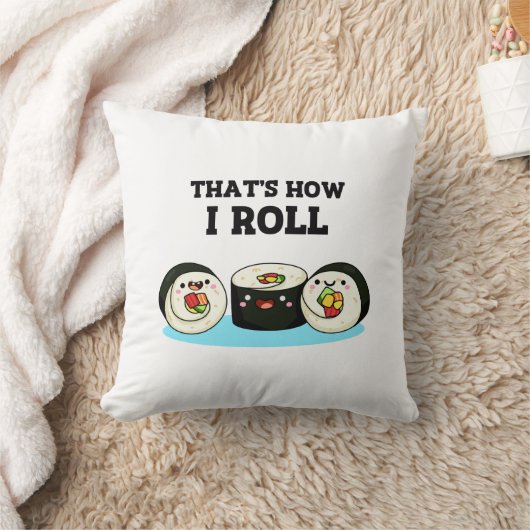 すしプリン転がおもしろいの転がよ クッション (ブランケット)