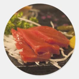 すしマグロパーティータイム魚料理 ラウンドシール