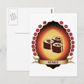 すしマンドッラ ポストカード (正面/裏面)